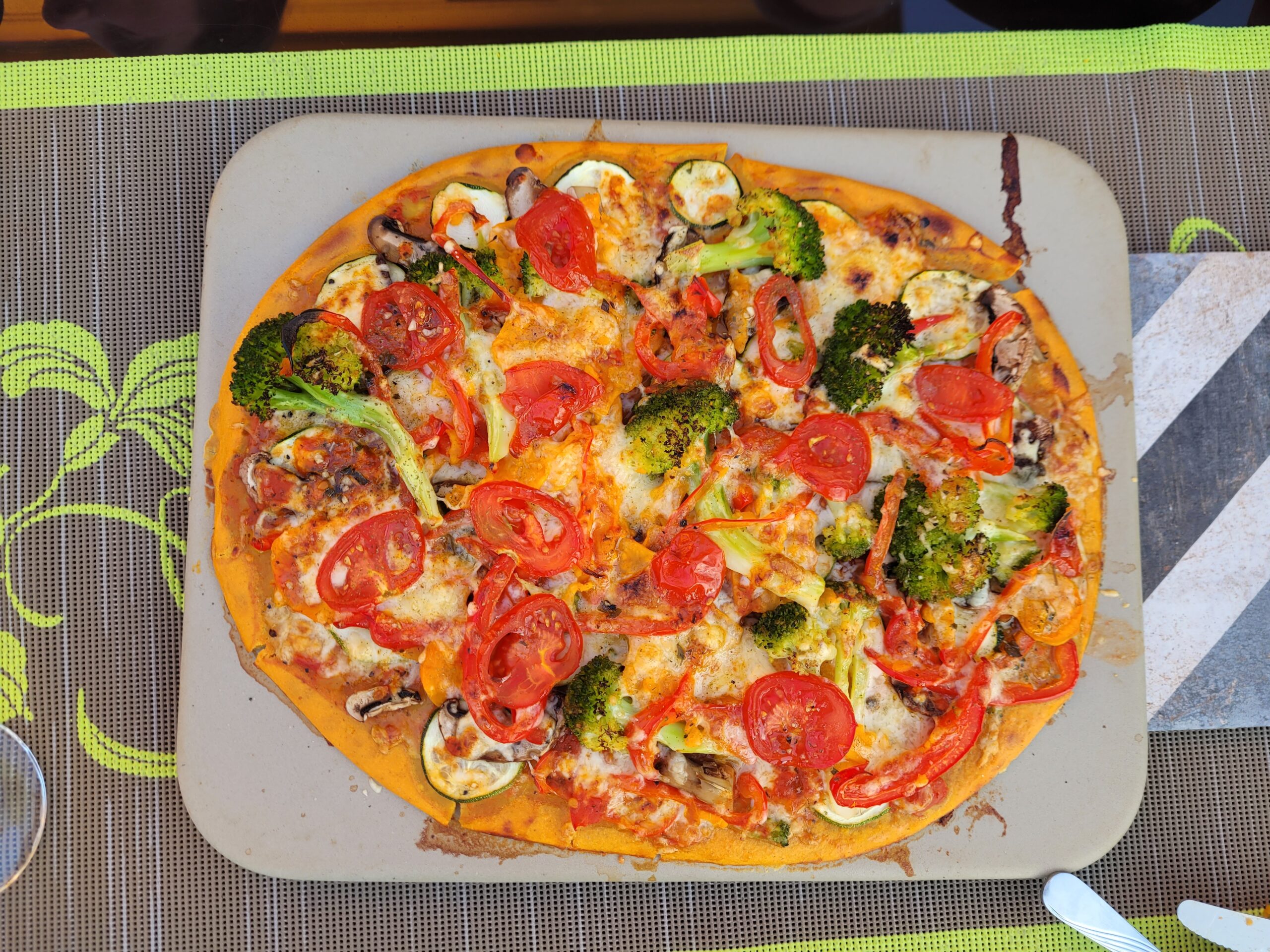 Linsenpizza