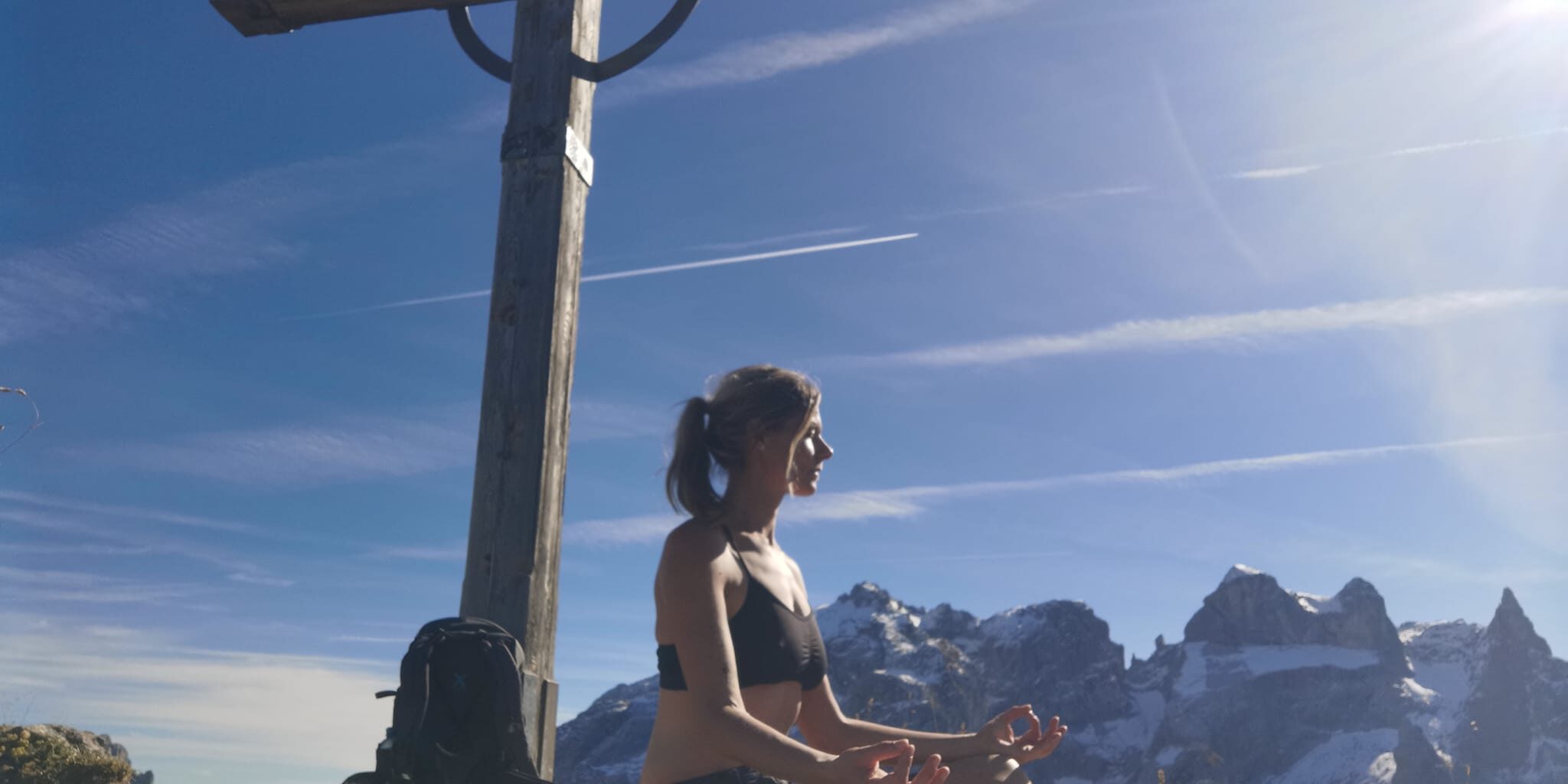 Yoga en Montagne - Hiking Randonnée Wandern