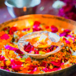 smell of flowers in yoga training